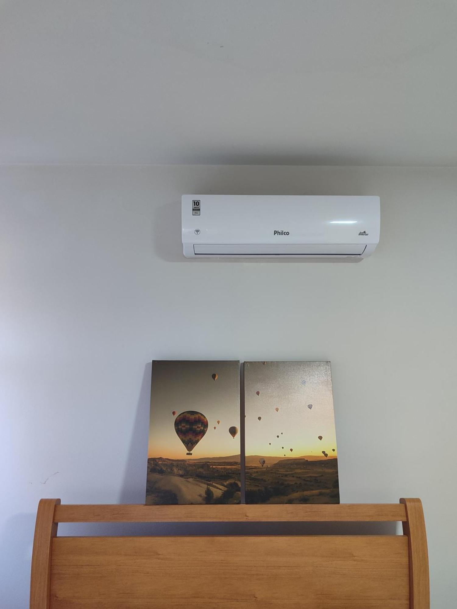 Ferienwohnung Kitnet Balonismo Pancas Exterior foto